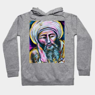 Averroes Portrait | Averroes Artwork 10 Hoodie